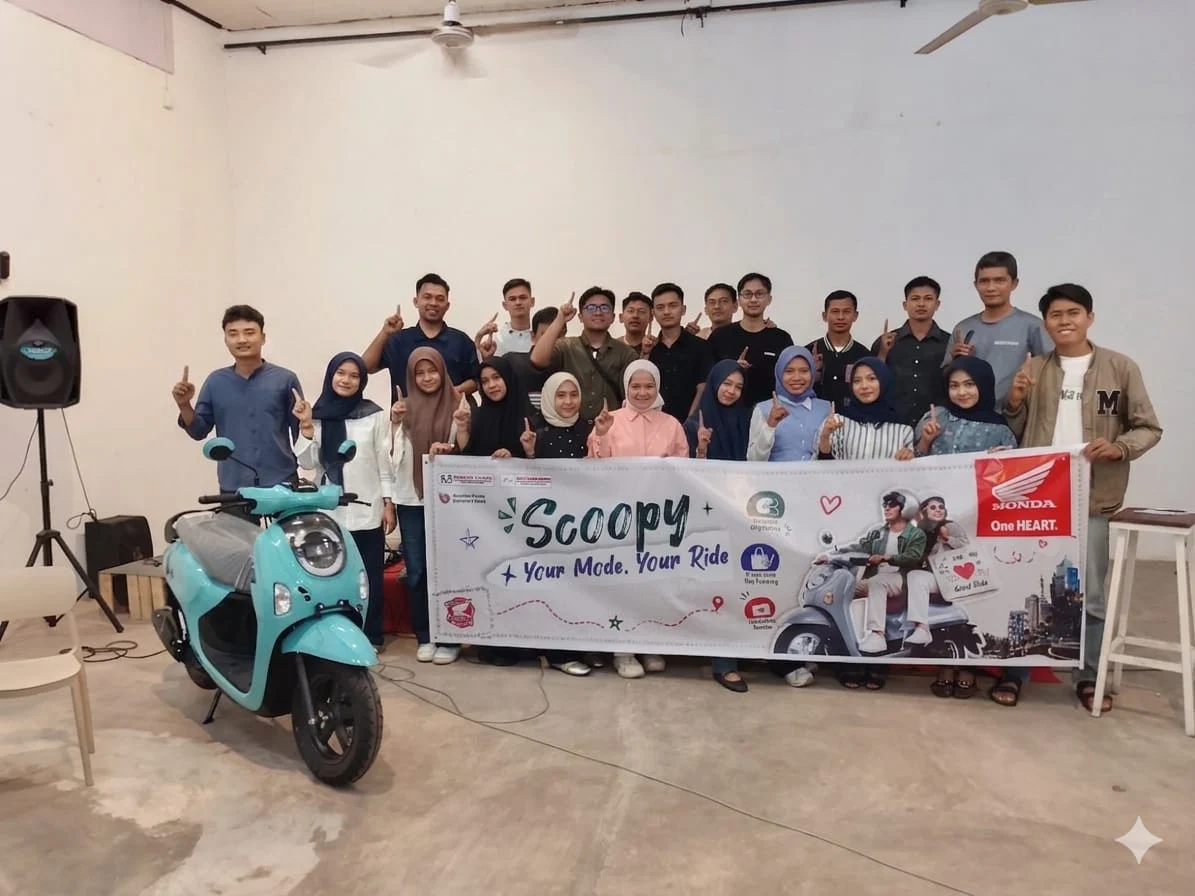 Komunitas Honda Scoopy Ramaikan ‘Scoopy Your Mode, Your Ride’ Bersama Honda Hayati