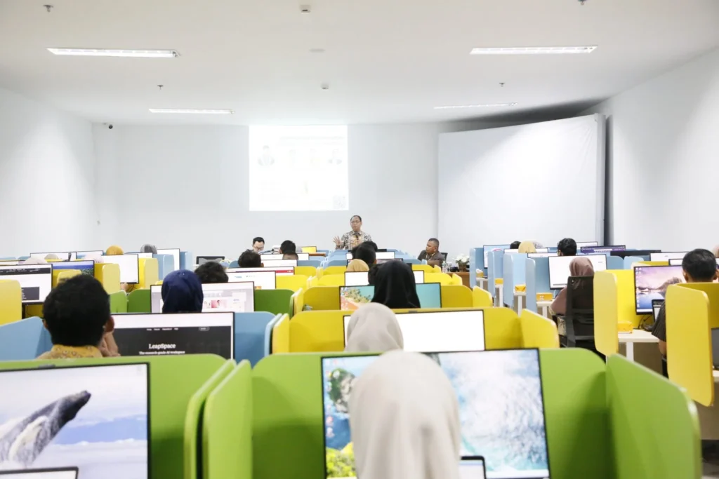 UNP Gandeng Elsevier Gelar Workshop Optimalisasi LeapSpace dan ScienceDirect