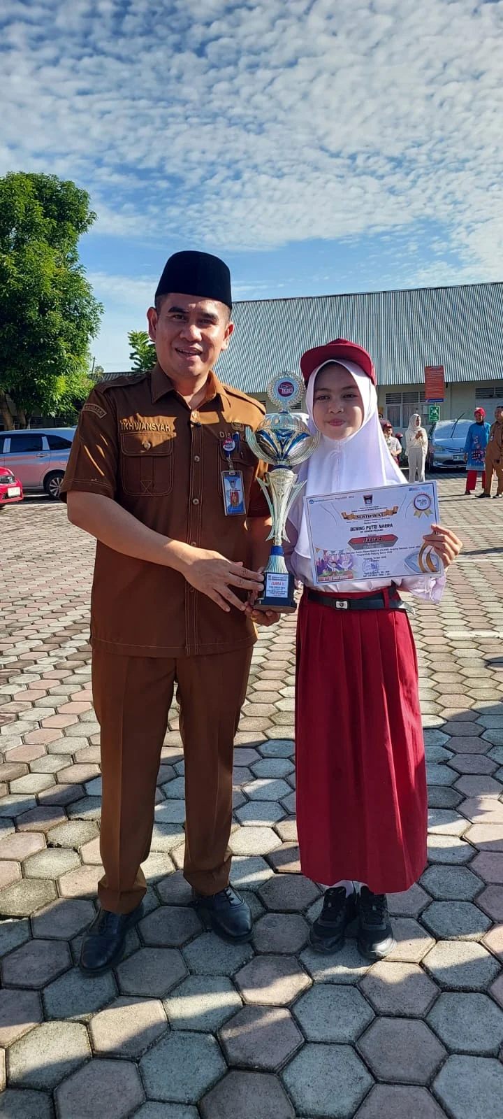 Bening Putri Naera, Penulis Cilik SD Semen Padang yang Mengharumkan Nama Sekolah di FLS3N