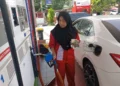 Pengisian Pertamax di SPBU Padang, Rabu (10/6/2026)
