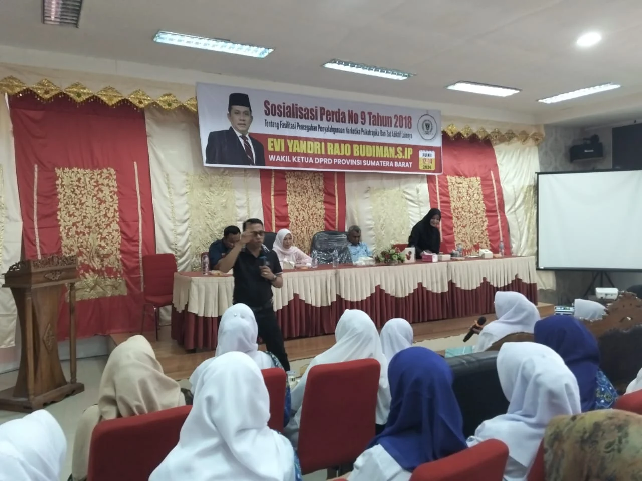 Evi Yandri Dorong Perda Napza di Sumbar Jadi Benteng Lawan Narkoba