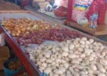 Bawang Putih di Pasar Raya Padang, Selasa (16/6/2026)