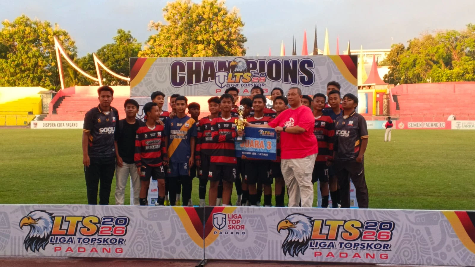 Kinantan FC dan SSB Imam Bonjol Juara Liga TopSkor Sumbar 2026 Zona Padang, Siap Wakili Daerah ke Tingkat Nasional
