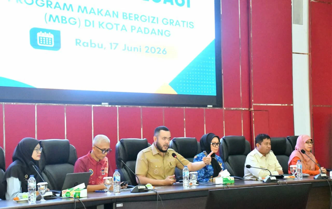 Wako Padang Fadly Amran Dorong SPPG Naik Kelas dan Perkuat Ekonomi Lokal