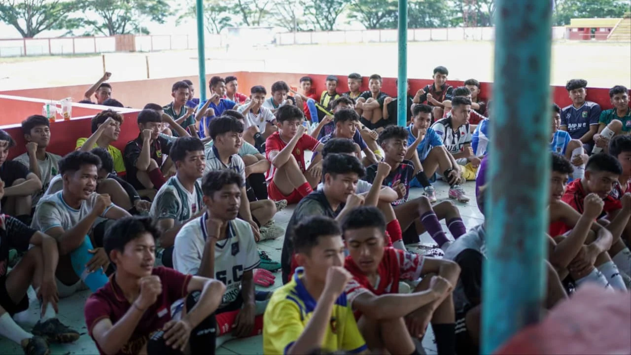 Siapkan Tim Terbaik, Askab PSSI Kabupaten Solok Seleksi Atlet Porprov Sumbar 2026