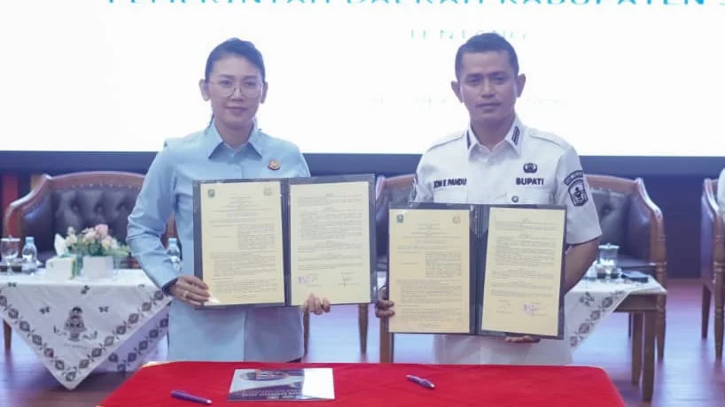 Pemkab dan Kejari Solok Teken Kerjasama