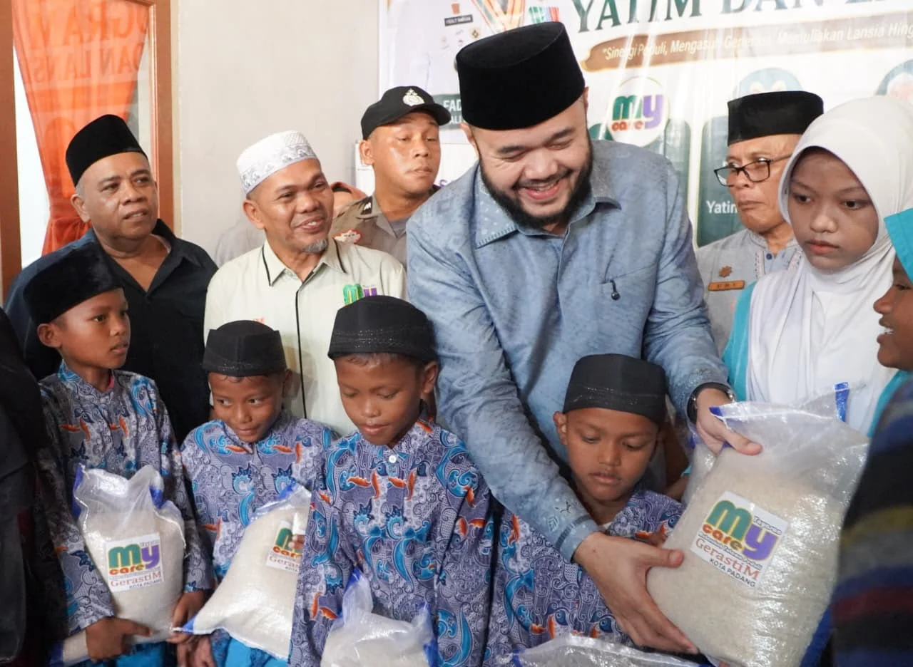 Wali Kota Padang Apresiasi Yayasan Berkah Amal Salih, Perkuat Kepedulian untuk Anak Yatim dan Lansia