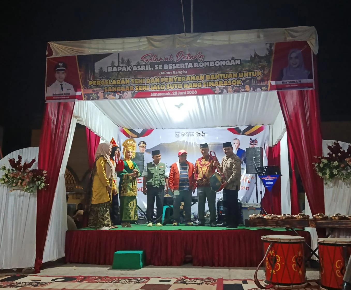 Dulu Pinjam Alat, Kini Sanggar Seni Jalo Suto Terima Bantuan dari Taman Budaya Sumbar