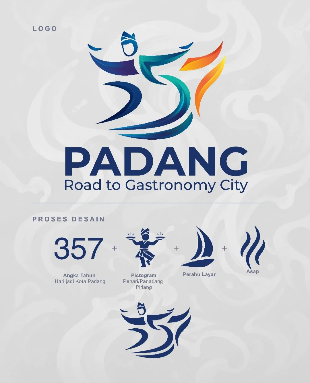 Pemko Padang Luncurkan Logo HJK ke-357 Resmi Diluncurkan, Usung Semangat Menuju UNESCO Gastronomy City 2027