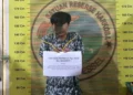 Tersangka saat diamankan polisi, Senin (8/6/2026), dini hari