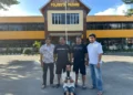 Tersangka saat diamankan polisi, Rabu (10/6/2026)