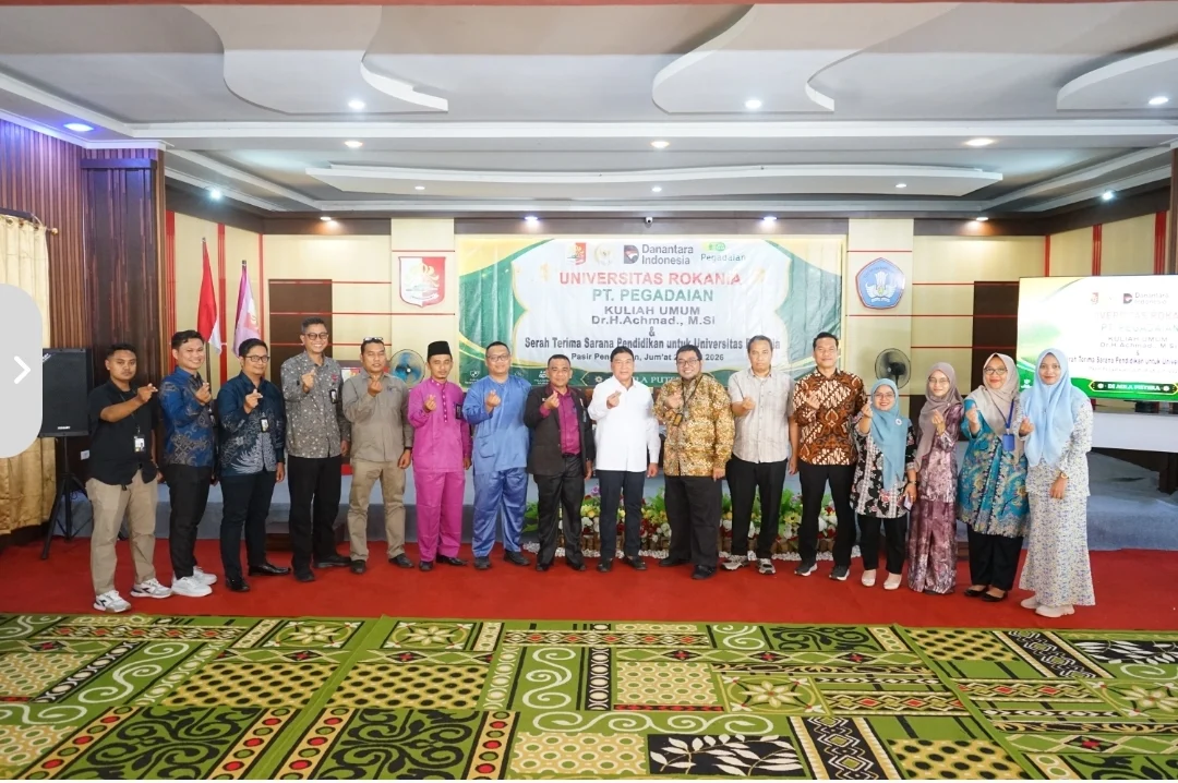 PT Pegadaian Wujudkan Komitmen Pembangunan Berkelanjutan melalui Bantuan Sarana Pendidikan dan Kuliah Umum di Universitas Rokania