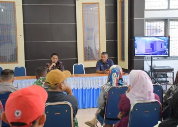 PT Semen Padang Sosialisasikan Sepablock untuk Penerima Huntap Mandiri BNPB di Padang Panjang