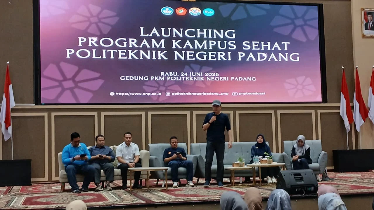 PNP Jadi Kampus Pertama di Sumbar Terapkan Program Kampus Sehat