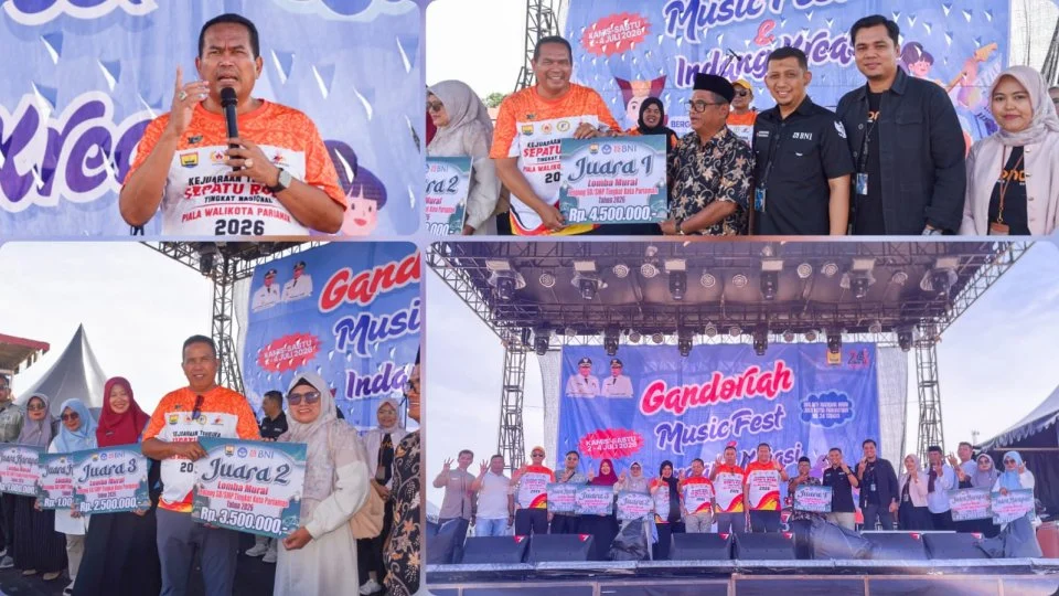 Pemko Pariaman Tutup Lomba Mural dan GSI 2026