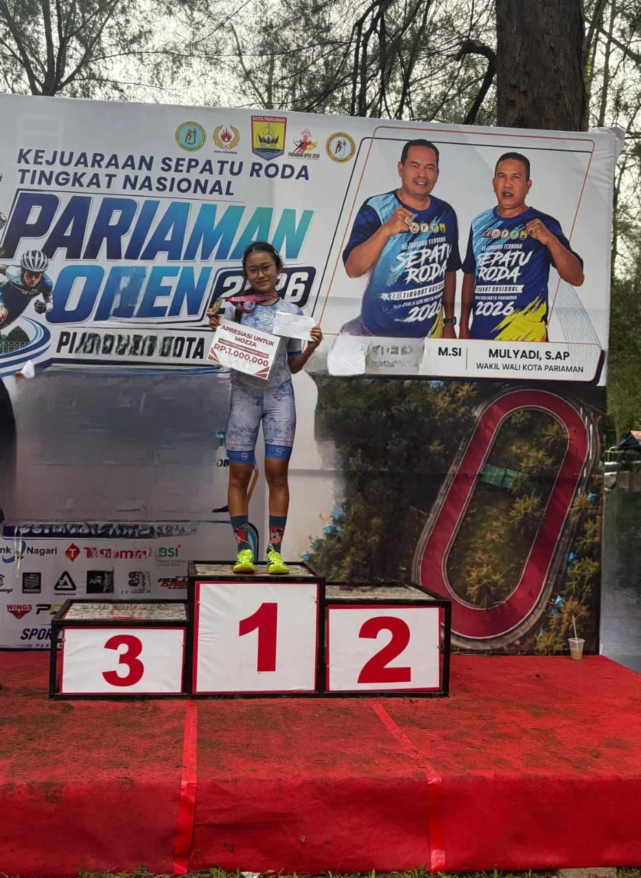 Duo Mozza Borong Delapan Medali Emas, Sabet Gelar MVP Kejurnas Sepatu Roda Piala Wali Kota Pariaman 2026