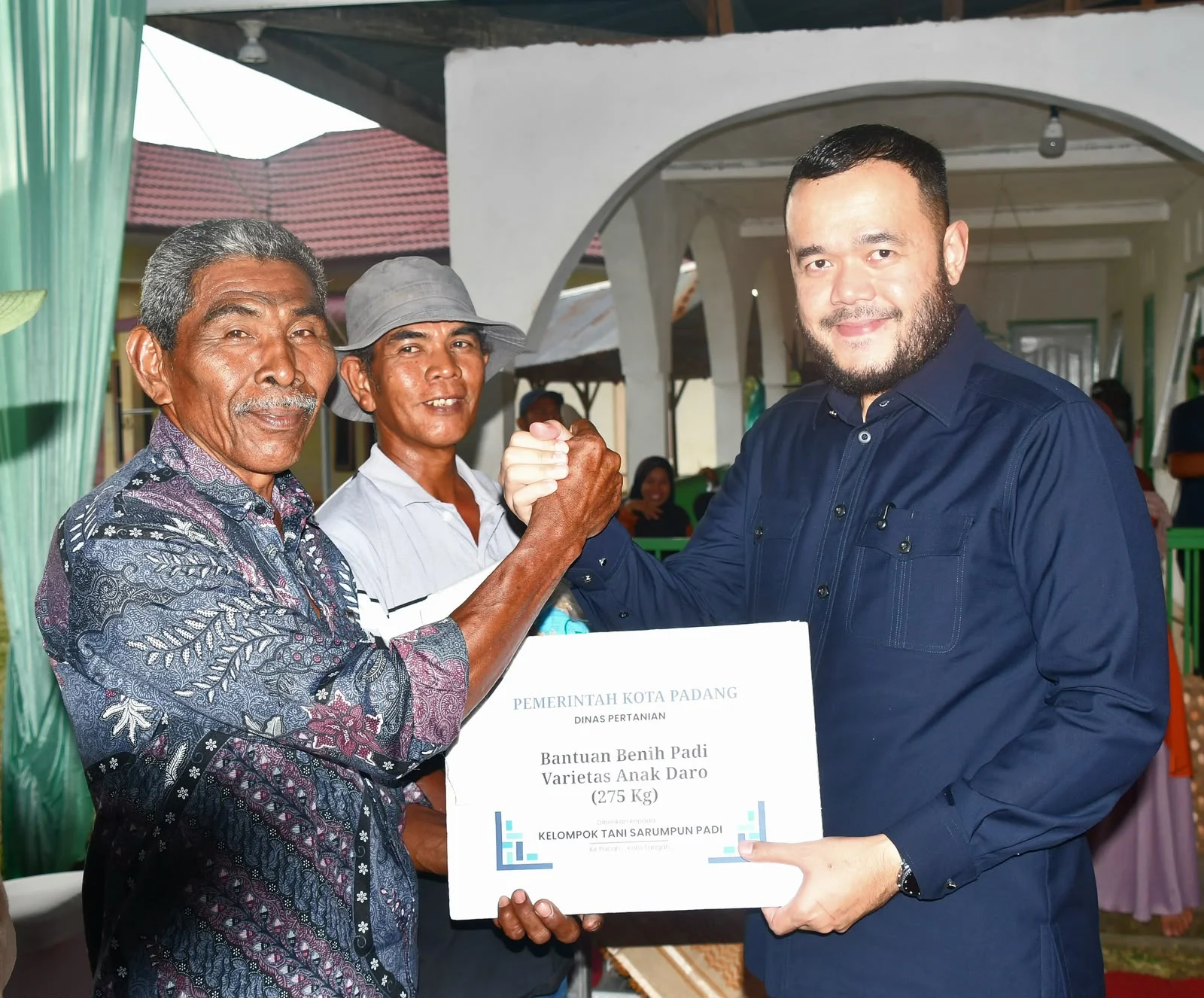Pemko Padang Luncurkan Program Mandiri Benih Padi, Wujudkan Kemandirian Lewat Pemberdayaan Penangkar Lokal