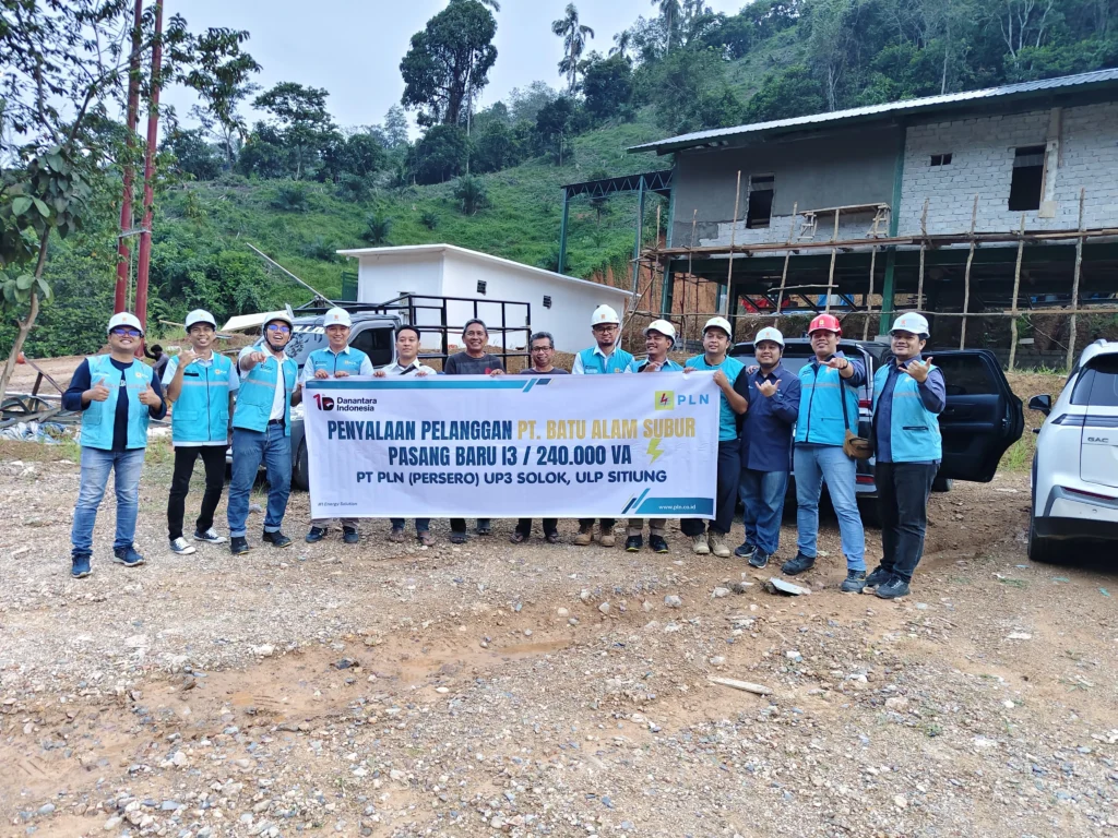 PLN Hadirkan Listrik Andal untuk Industri, PT Batu Alam Subur Resmi Beroperasi dengan Daya 240 kVA