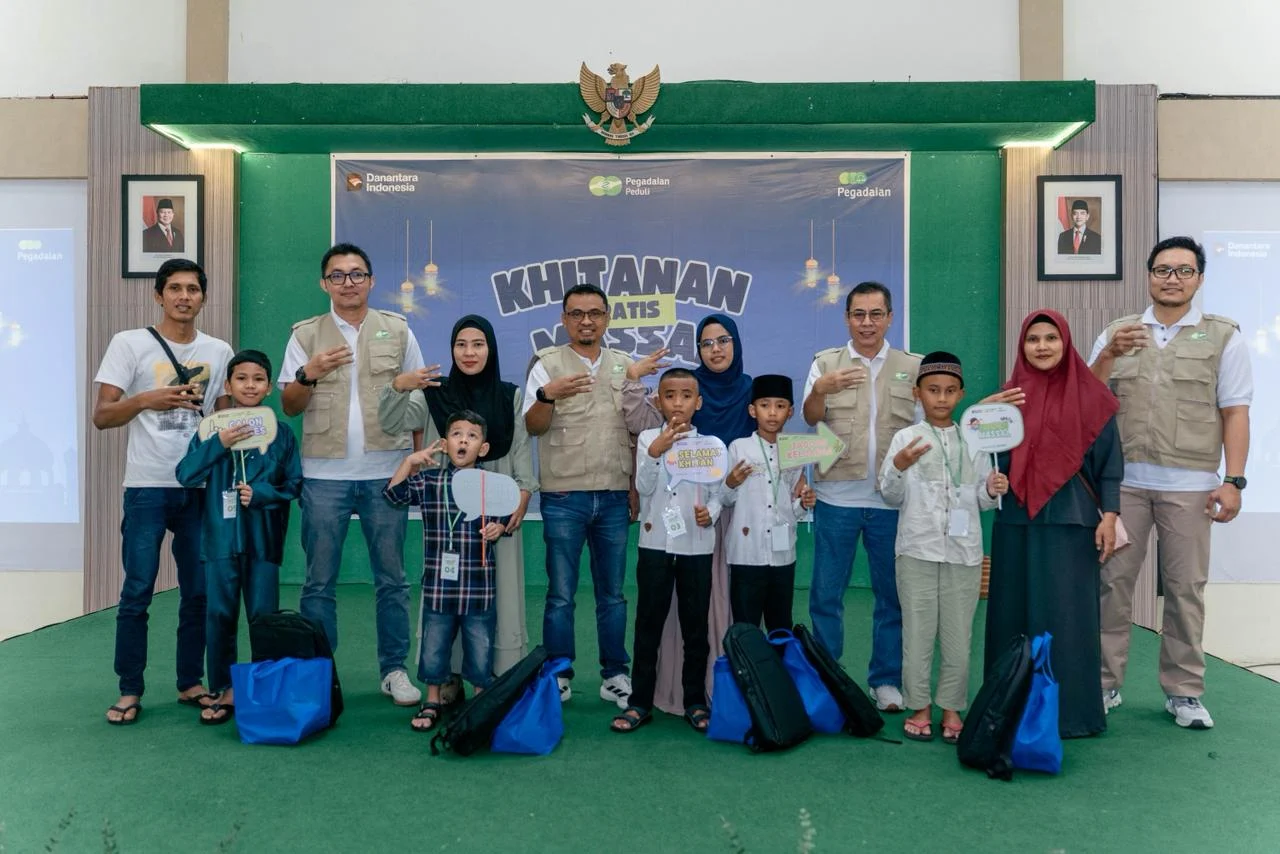 PT Pegadaian Kanwil II Pekanbaru Gelar Khitan Massal Generasi Emas 2026 untuk 100 Anak di Kota Batam