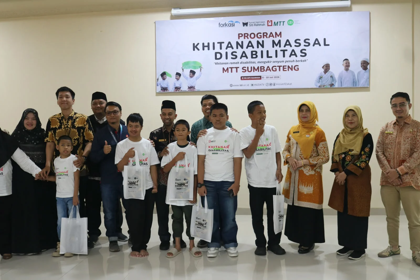 Pemko Padang Dukung Khitan Massal Disabilitas 2026, Hadirkan Layanan Kesehatan Inklusif bagi Anak Berkebutuhan Khusus