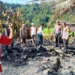 Kebakaran melanda pondok dan kandang sapi di Salido, Pessel, Sabtu (11/7/2026)