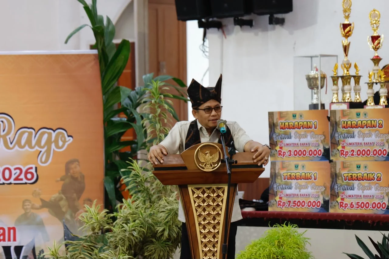 Lestarikan Budaya Minangkabau, Festival Sipak Rago Piala Bergilir Evi Yandri Kembali Digelar