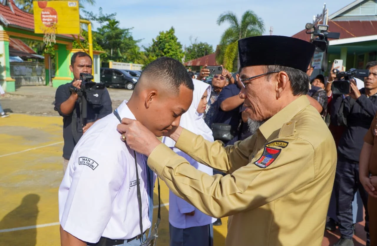 Buka MATAMUDA MAN 3 Padang, Wawako Padang Pesankan Hal Ini ke Siswa-siswi Baru