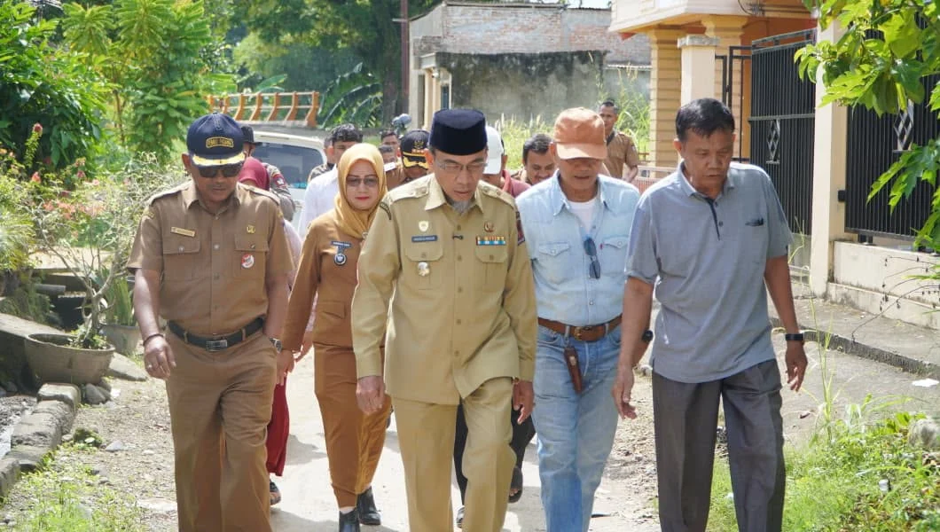 Program Padang Gercep Bergerak, Jalan Lingkungan di Surau Gadang Segera Dibangun