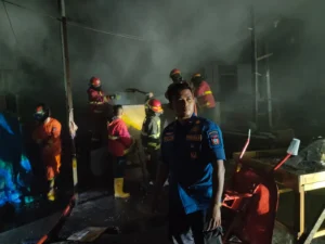 Kebakaran Gudang Pengolahan Kopra di Seberang Padang, Diduga Berawal Saat Proses Produksi