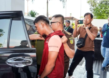 DPO saat diamankan Kejati Sumbar