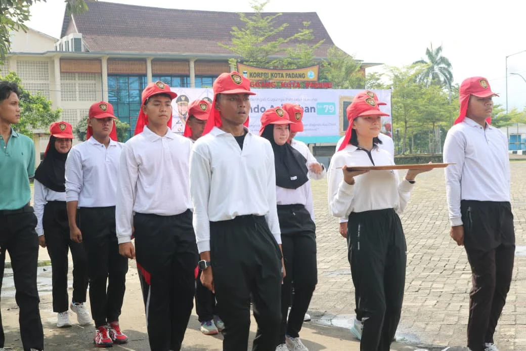 Paskibraka Kota Padang Matangkan Persiapan Jelang Peringatan Gugurnya Bagindo Aziz Chan ke-79