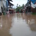 Banjir di Pasar Jumat, Nagari Lagan Hilir Punggasan, Sabtu (18/7/2026)