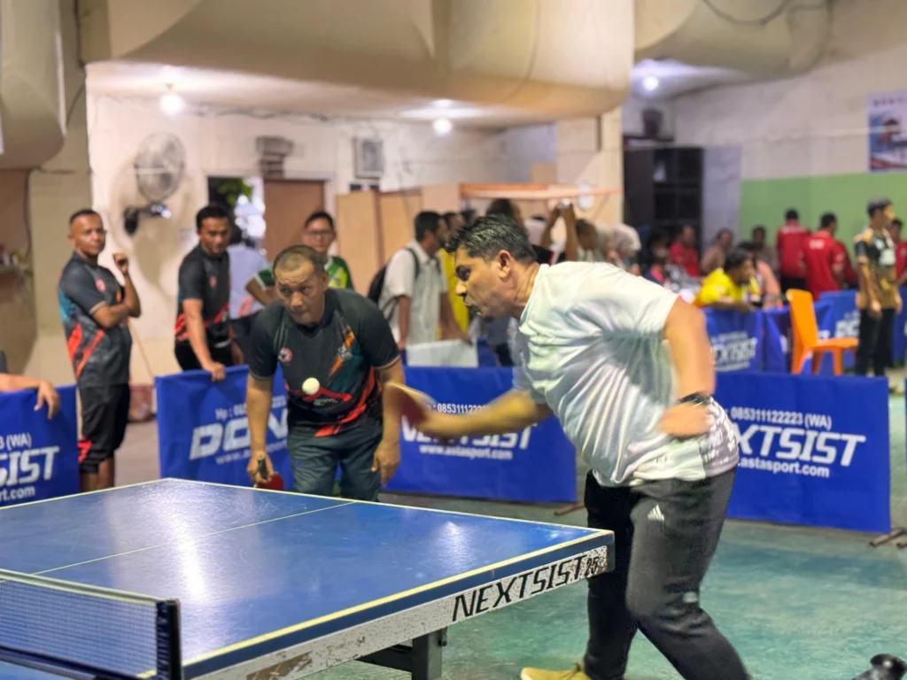 Empat Tim Pastikan Tiket Semifinal, Persaingan Tenis Meja Semen Padang SPORTALYMPIC 2026 Kian Sengit