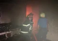 Kebakaran di Koto Tangah Padang, Rabu (22/7/2026)