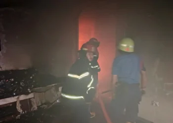 Kebakaran di Koto Tangah Padang, Rabu (22/7/2026)
