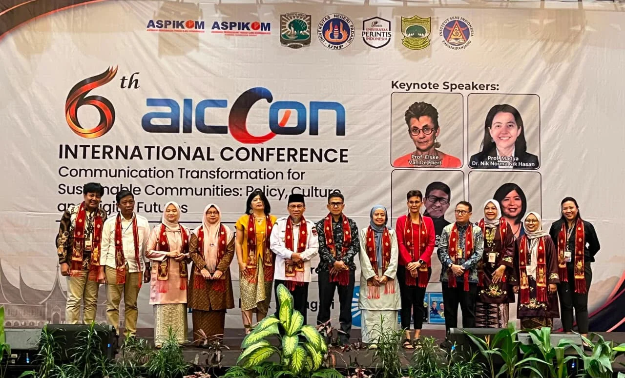AICCON 2026 di Padang Bahas Transformasi Komunikasi Berkelanjutan, Maigus Nasir Paparkan Program Pendidikan dan Pariwisata