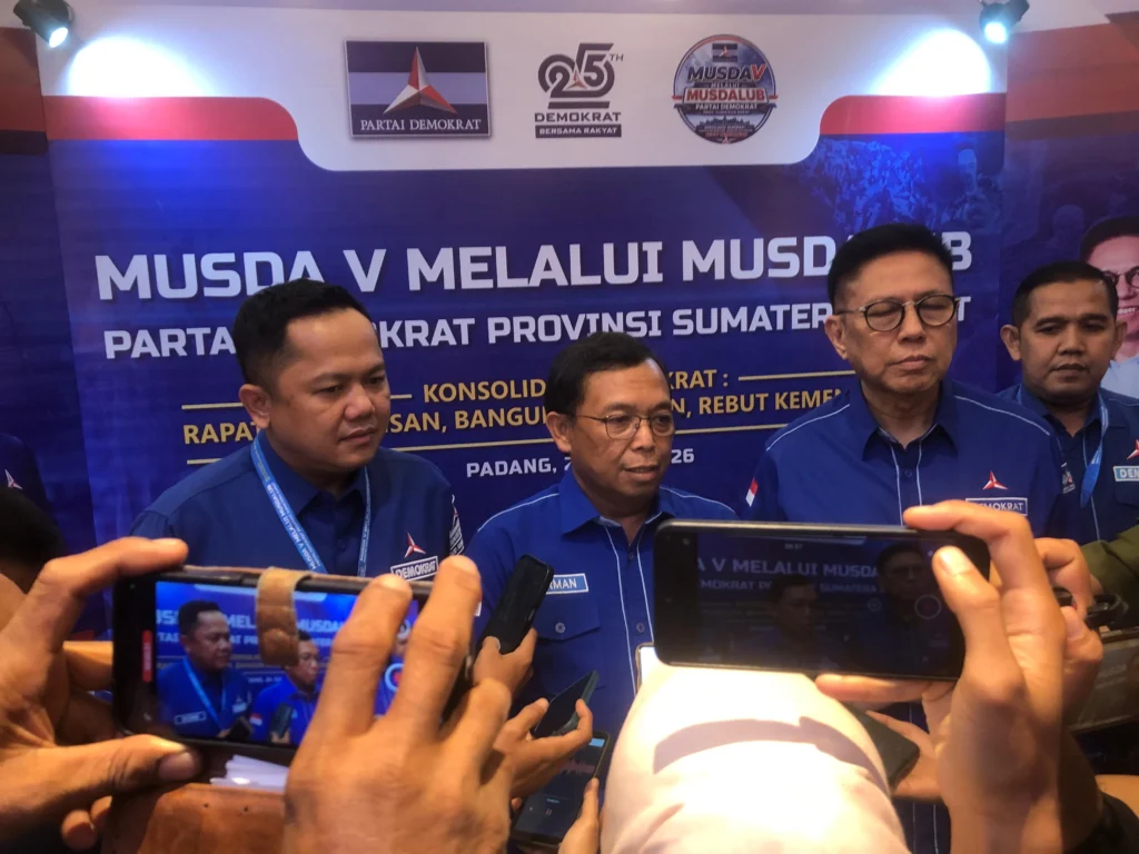 Demokrat Sumbar Tancap Gas Hadapi Pemilu 2029, Musdalub Jadi Momentum Perkuat Mesin Partai