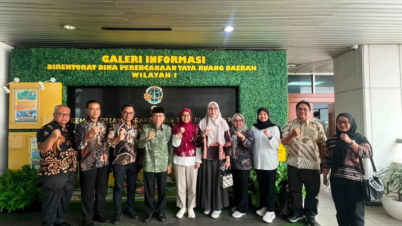 Percepat Pembangunan Sekolah Rakyat, Wawako Padang Jemput Bola ke Kemensos dan ATR/BPN