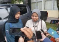 Pendamping hukum korban dari LBH Padang, Annisa Hamdani, di Polda Sumbar, Selasa (28/7/2026)