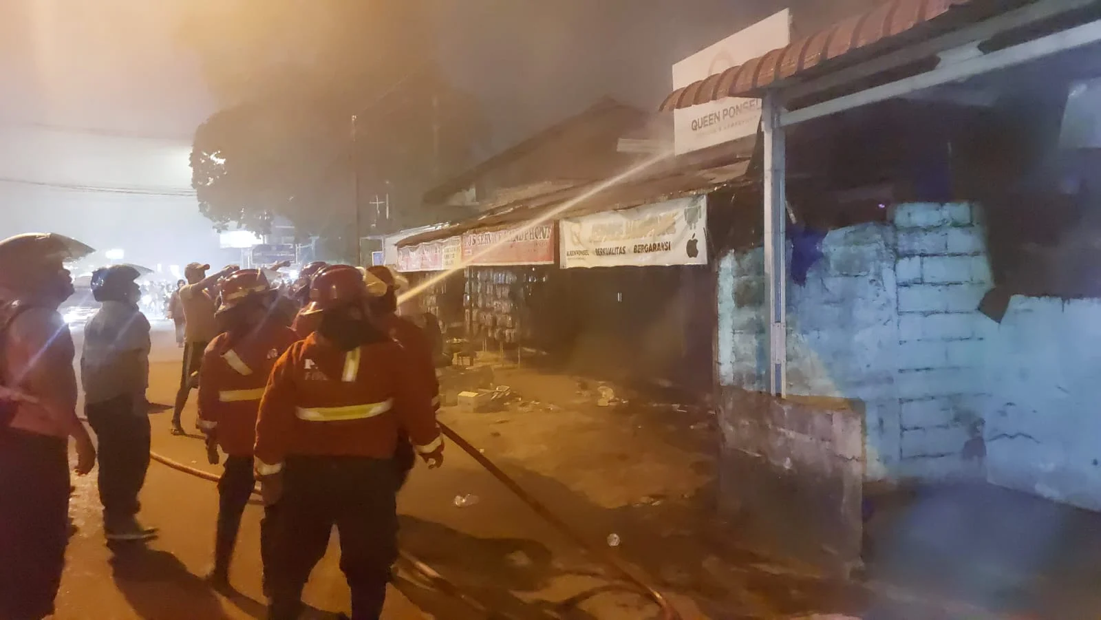 Bofet Mie Rebus Kang Bur di Simpang Haru Ludes Dilalap Api