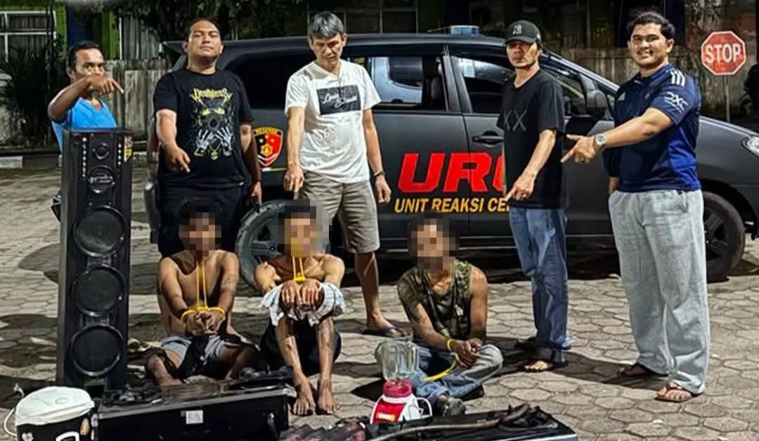 Bobol Kafe di Painan, Tiga Pelaku Curat Berakhir di Tangan Polisi