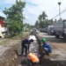Pengerjaan jalan Pasir Jambak Kota Padang oleh Dinas PUPR