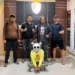Tersangka saat diamankan Polres Bukittinggi