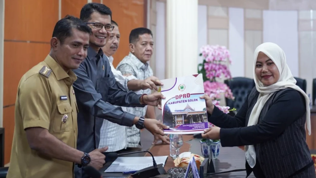 DPRD Kabupaten Solok Setujui Perubahan Perda Pajak dan Retribusi