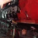 Kebakaran KN SAR Ramawijaya 240, di galangan kapal PT Proskuneo Kadarusman, Jakarta Utara, Rabu (22/7/2026) malam.