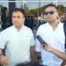 Kuasa hukum BSN, Hermansyah Hutagalung dan Daniel Panggabean saat mendatangi Kantor Kejati Sumbar, Kamis (23/7/2026).