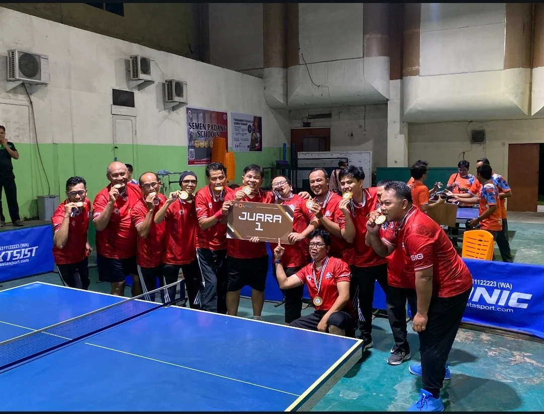 Final Dramatis, Gipsum Akhirnya Raih Juara Tenis Meja SPORTALYMPIC 2026