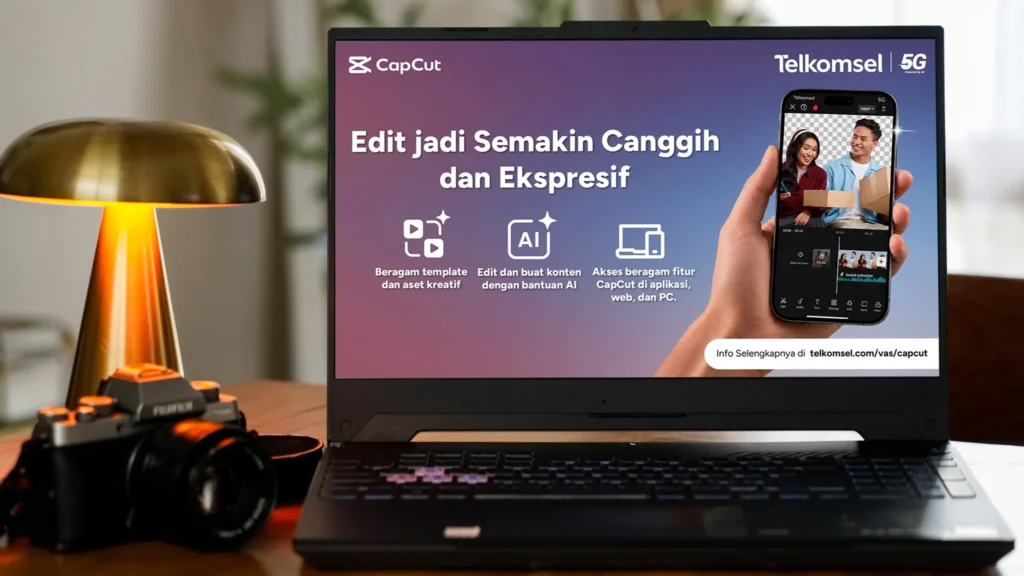 Edit, Upload, Repeat: CapCut Kini Hadir di MyTelkomsel