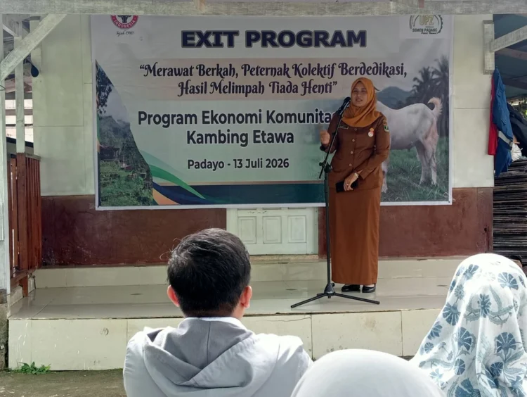 PZ Baznas Semen Padang Tuntaskan Program Kambing Etawa, Dorong Mustahik Menjadi Muzaki