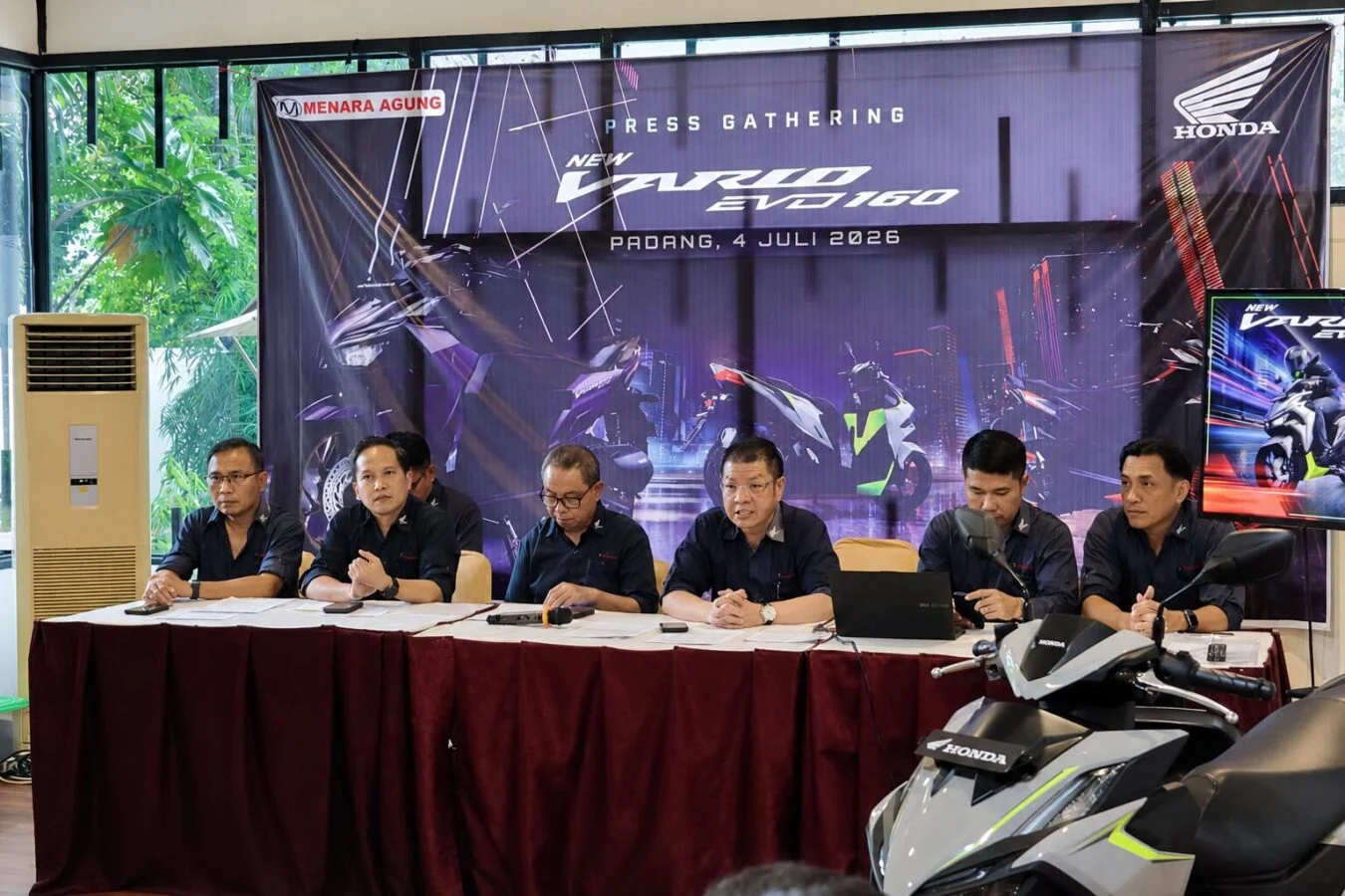 Menara Agung Resmi Hadirkan New Honda Vario Evo 160 di Sumbar, Skutik Premium dengan Performa Lebih Bertenaga